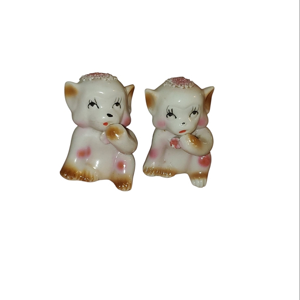 Vintage Kitty Figurines